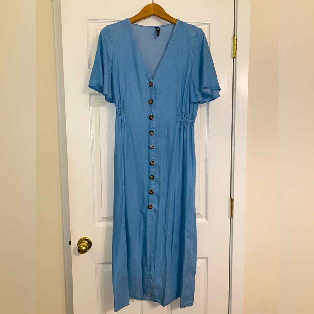 Zara Jean blue midi dress